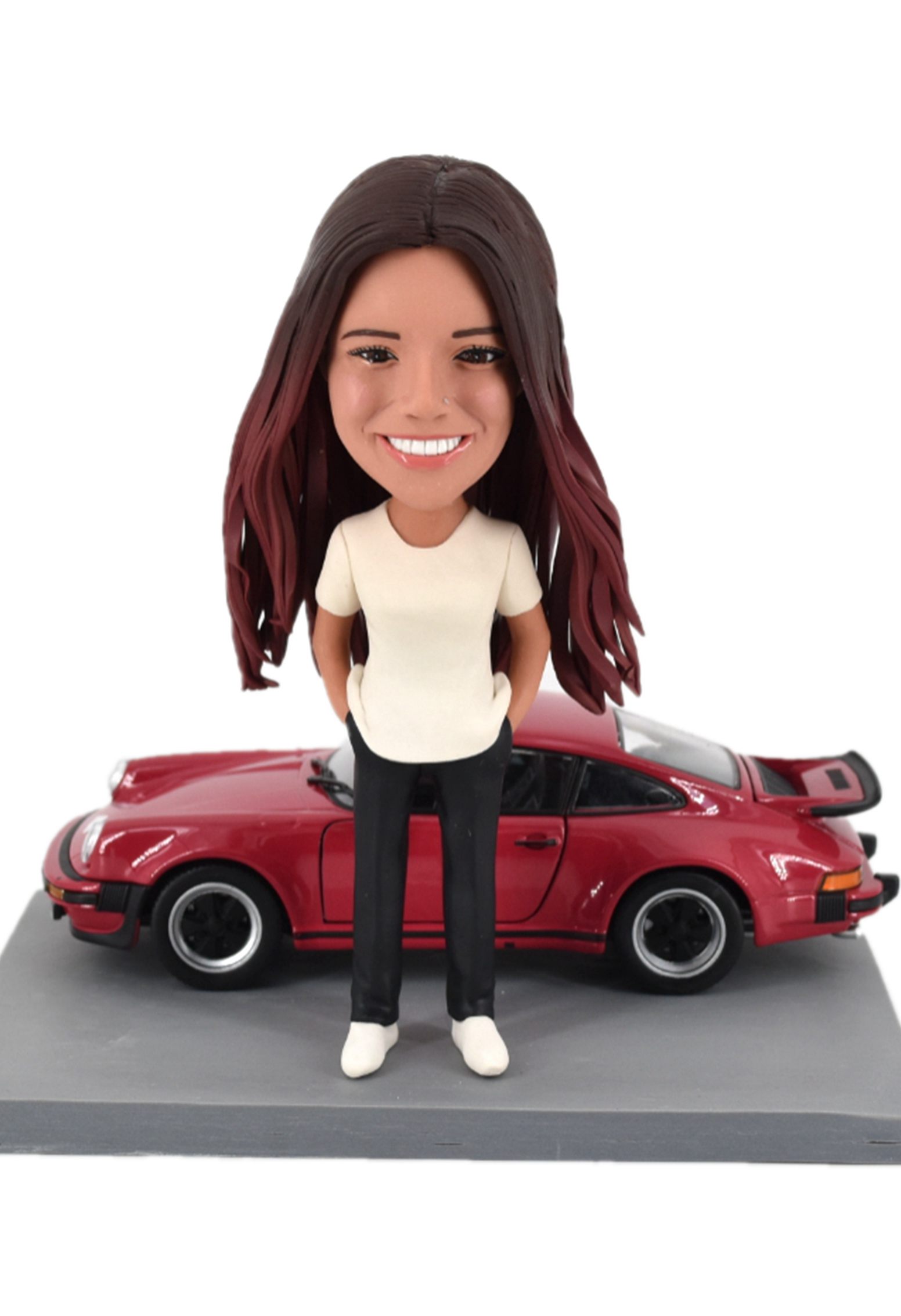 Custom Figurines gifts for her my 1974 porsche 911 turbo